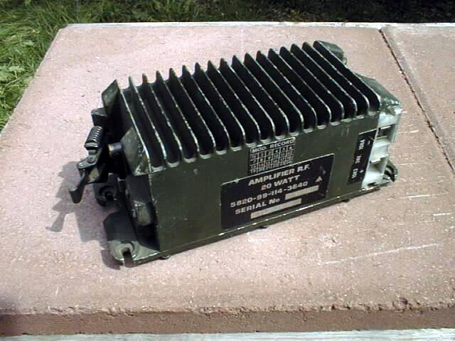 Clansman PRC-351 / PRC-352 20 Watt RF Power Amplifier
