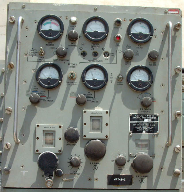 WRT-2 500 Watt US Navy Ship Transmitter