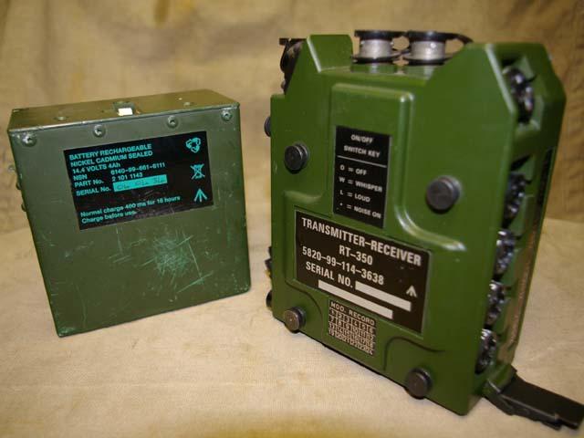Clansman RT-350 / PRC-350 VHF/FM Man-Pack Radio