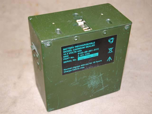 Clansman PRC-350 14.4 Volt 4Ah Rechargeable Nickel Cadmium Battery Pack