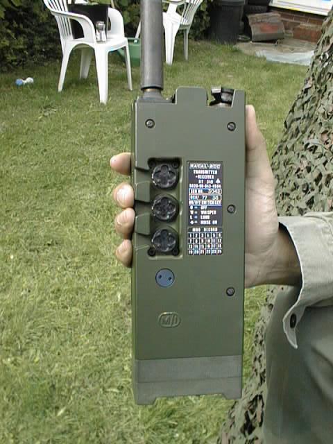 Clansman Militär UK RT349 PRC349 Personal radio abschnitt und kader verwenden 