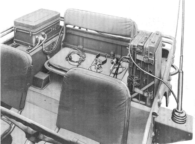 BC-1306 (SCR 694) W.W.II Jeep Installation