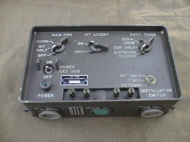 AM-1780/VRC Audio Amplifier for VIC-1 Vehicle Intercom System