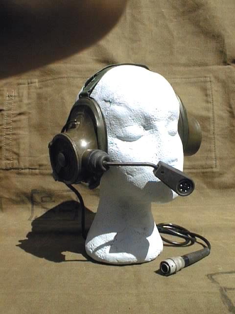 Racal Clansman Head Set and Microphone