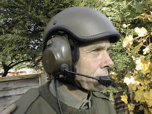 Radio headset for online helmet